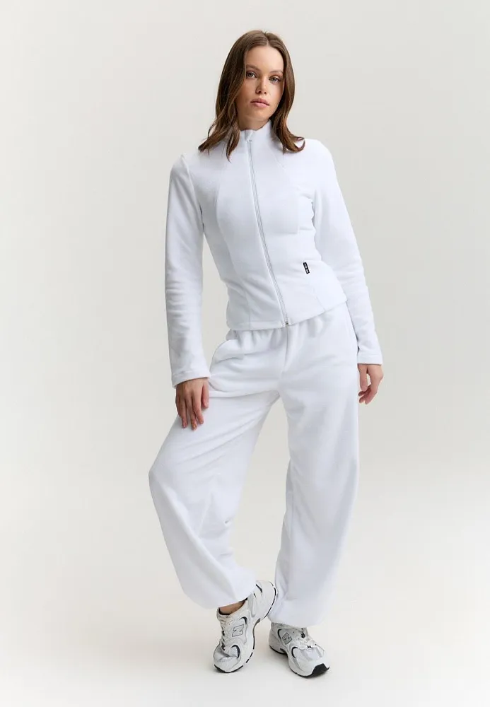 Брюки Муза флис Белый S, L, M, XL, XS