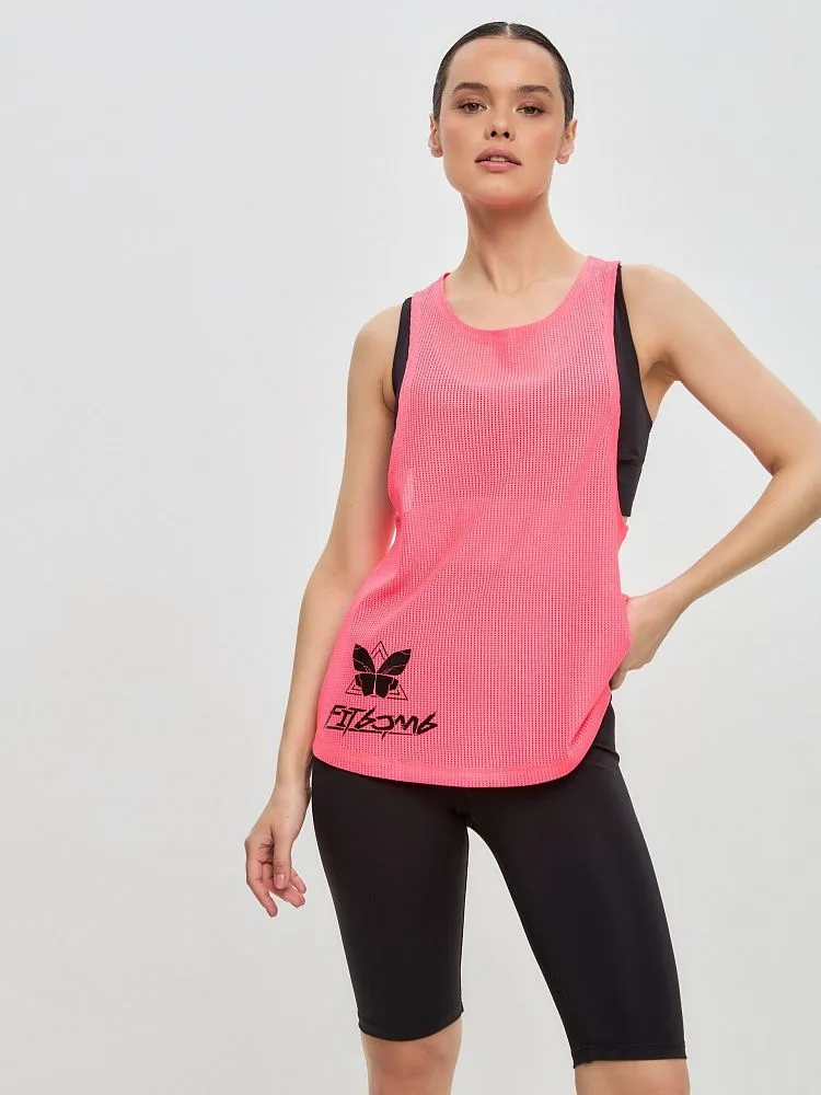 Майка Skyfit (сетка) Розовый