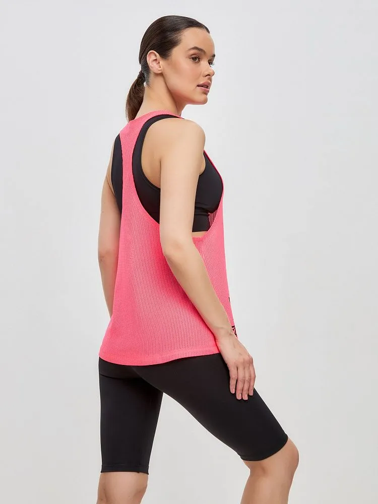Майка Skyfit (сетка) Розовый
