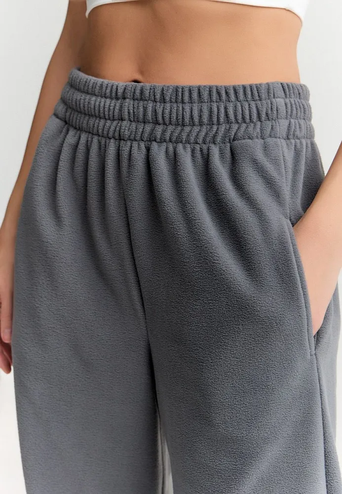 Брюки Муза флис Серый XS, XL, L, S, M