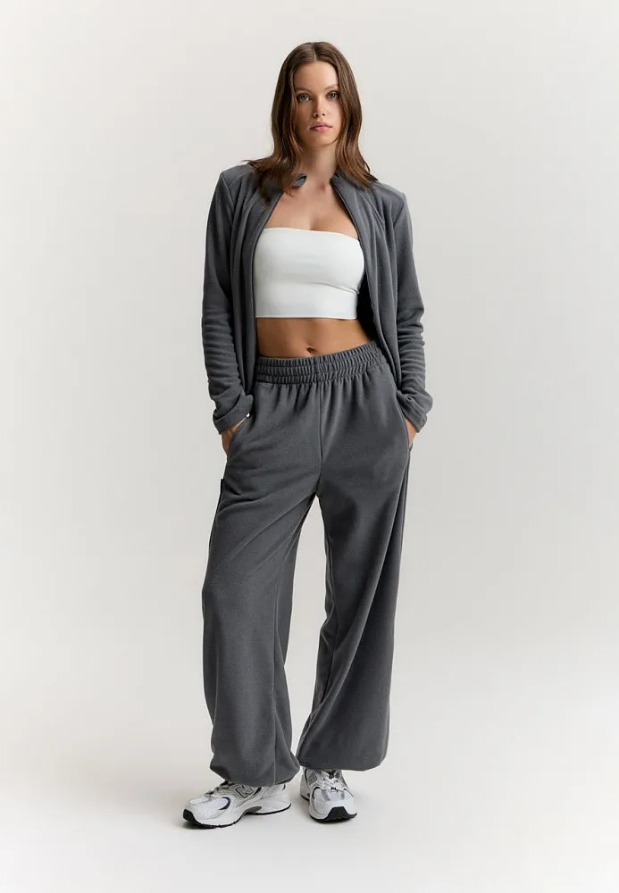 Брюки Муза флис Серый XS, XL, L, S, M