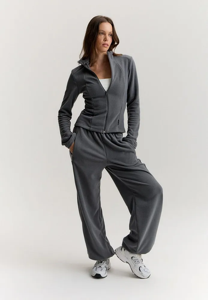 Брюки Муза флис Серый XS, XL, L, S, M