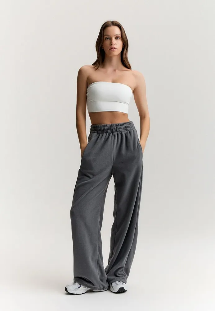 Брюки Муза флис Серый XS, XL, L, S, M