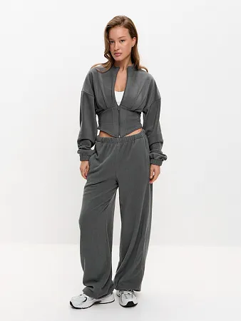 Брюки флис Серый S, XS, L, M