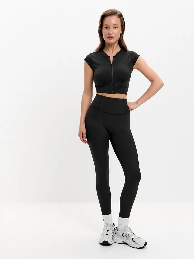 Лосины Контур Черный XS, 3XL, S, 4XL, 2XL, XL, L, M