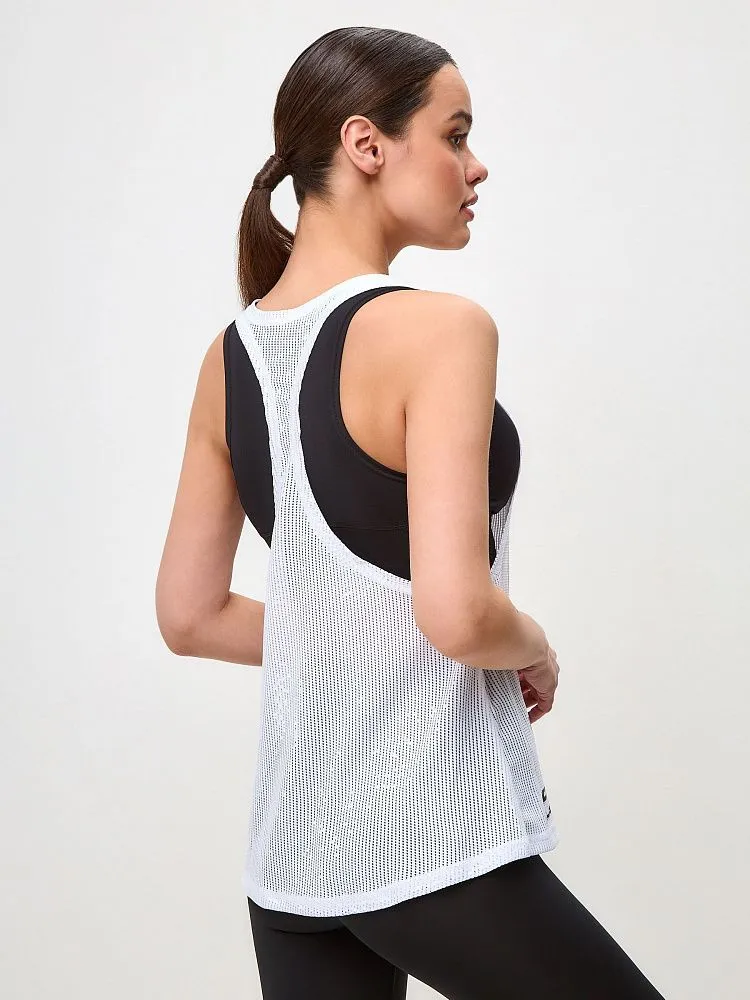 Майка Skyfit (сетка) Белый