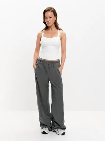 Брюки флис Серый S, XS, L, M