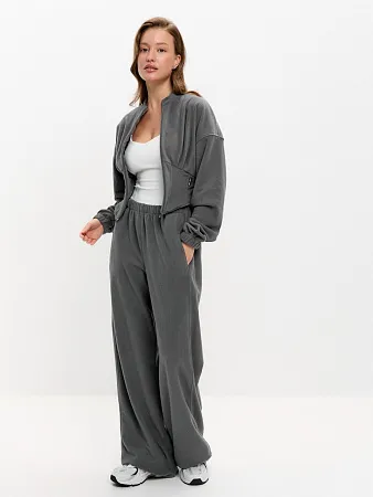 Брюки флис Серый S, XS, L, M