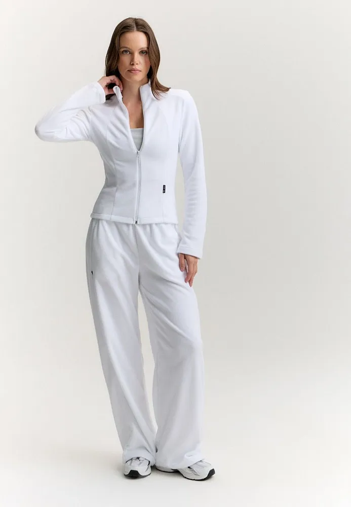 Брюки Муза флис Белый S, L, M, XL, XS