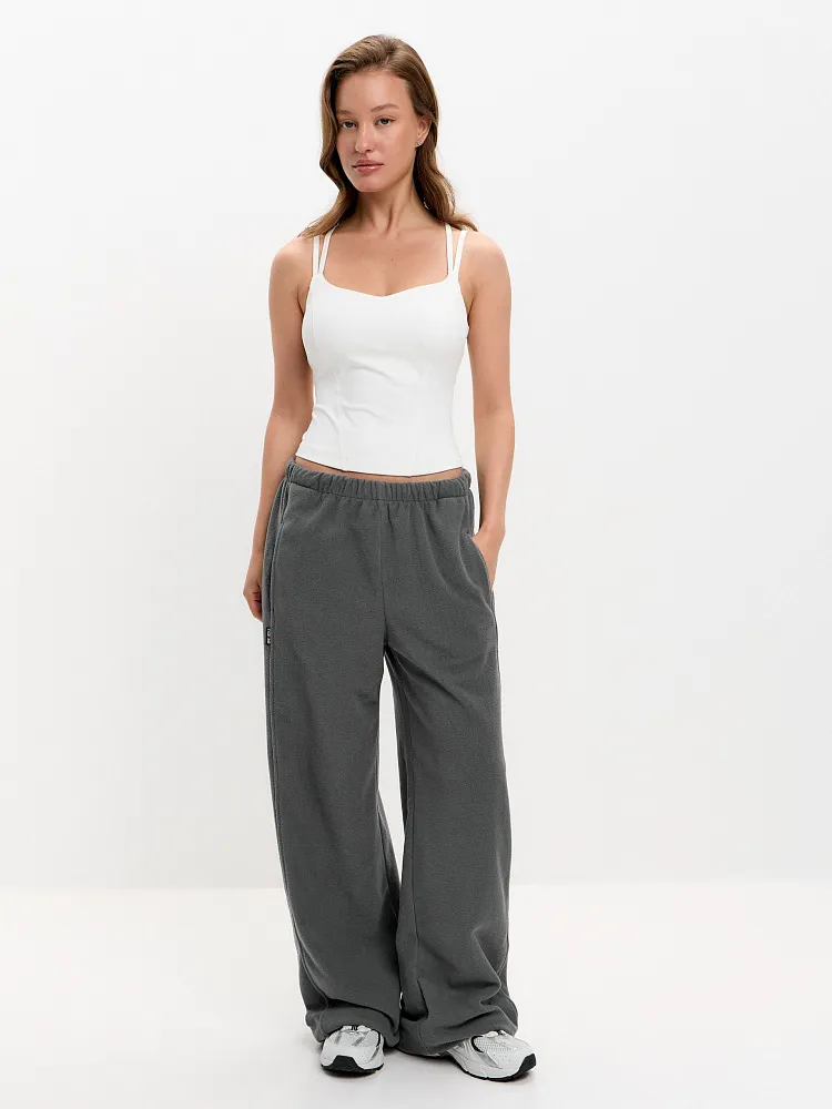 Брюки флис Серый S, XS, L, M