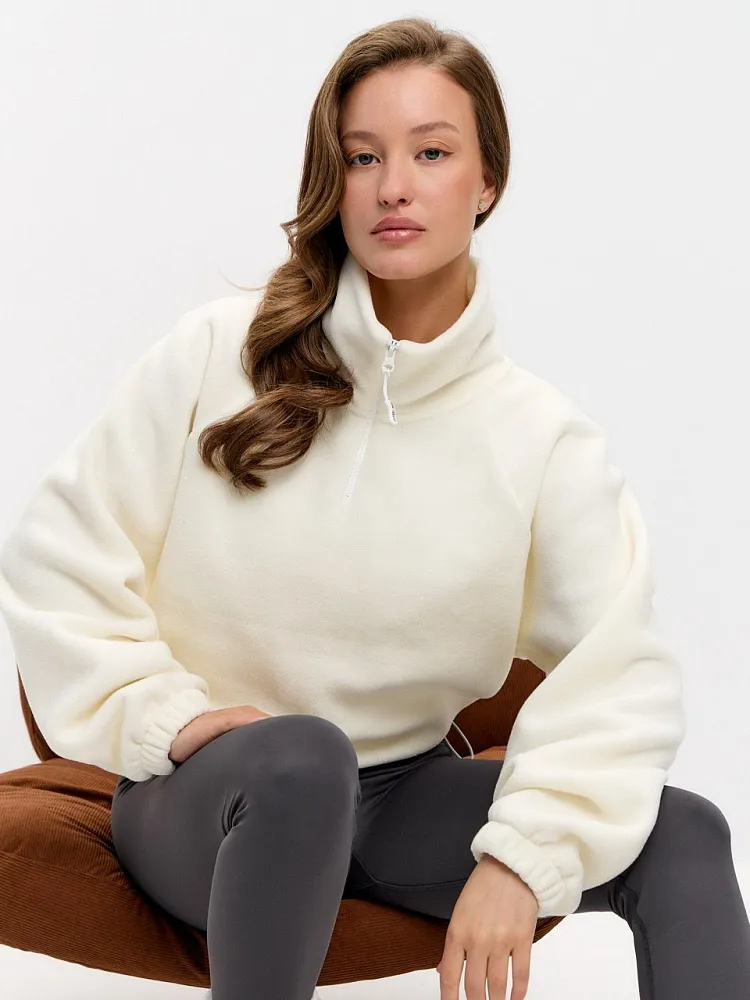 Толстовка Уютно Молочный L, M, S, XS, XL