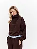 Толстовка Мечтай Темно-коричневый L, M, S, XL, XS