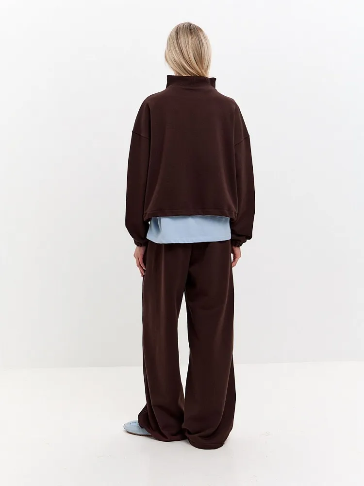 Толстовка Мечтай Темно-коричневый L, M, S, XL, XS